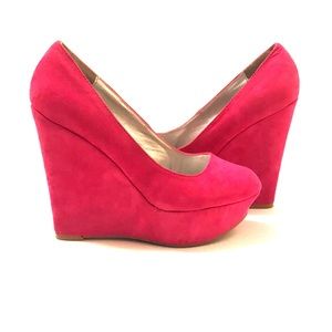 💗 Hot Pink Wedges 💗
